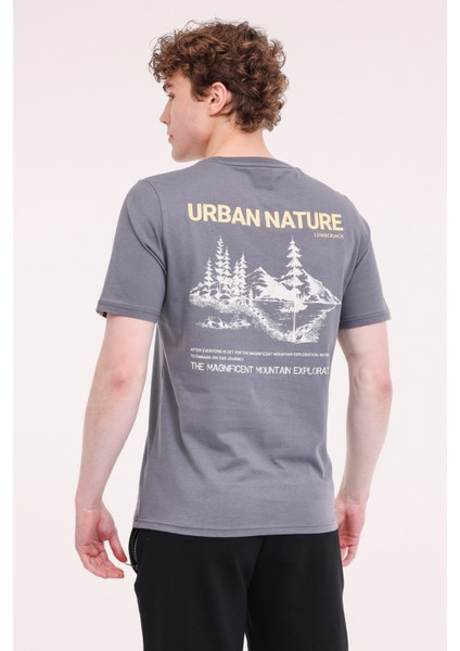 ml Renas 11TRV16 5fx Gri Erkek Kısa Kol T-Shirt
