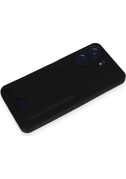 Xiaomi Redmi 13C Kılıf Kelvin Kartvizitli Silikon - Siyah Bstmy fırsatları