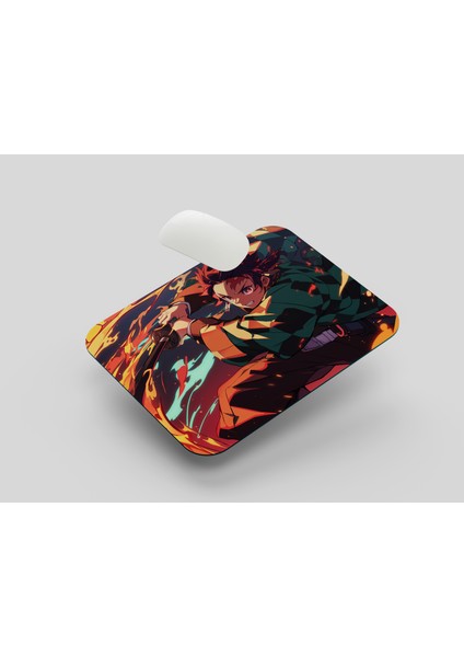Demon Slayer Tanjiro Kamado Mousepad - 22 x 18 cm - Anime