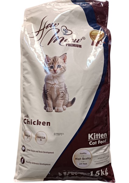 Kitten Yavru Kedi Maması Tavuklu 15KG