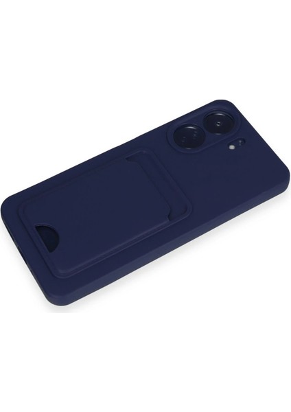 Xiaomi Redmi 13C Kılıf Kelvin Kartvizitli Silikon - Lacivert Bstmy fırsatları