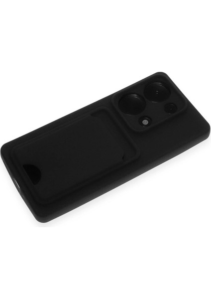 Xiaomi Redmi Note 13 Pro 4g Kılıf Kelvin Kartvizitli Silikon - Siyah Bstmy fırsatları