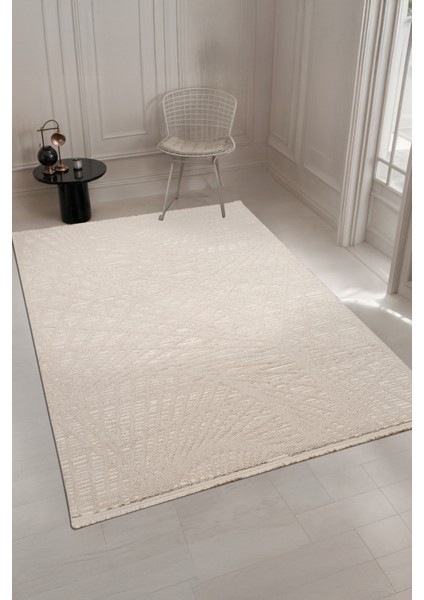 Combo Yumuşak Dokulu Bukle Oturma Odası Salon Mutfak Çocuk Odası Halısı 31209 Bej