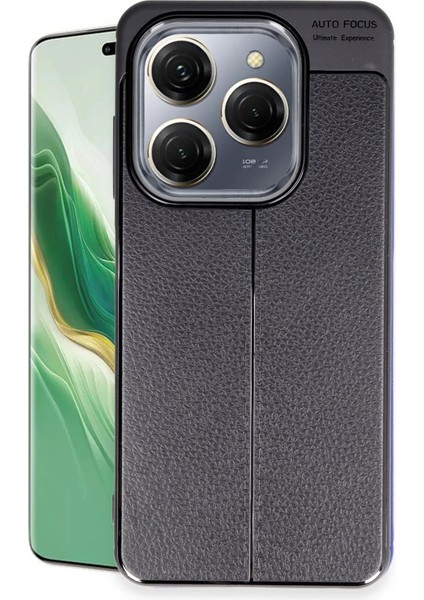 Tecno Spark 20 Pro Kılıf Auto Focus Kapak - Siyah Bstmy