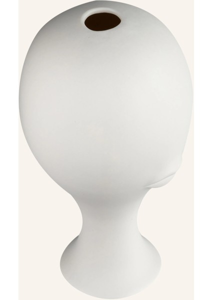 Misia Porselen Vazo Mat Dış Yüzey, Glazürlü Iç, Dekoratif Kabartma Detay modelleri