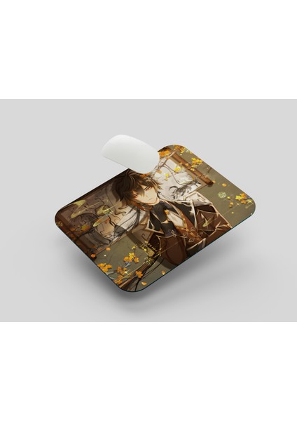 Genshin Zhongli Mousepad - 22 x 18 cm - Anime