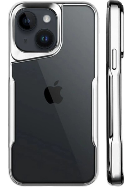 Iphone 15 Kılıf Boyi Silikon Kapak - Gümüş Bstmy fiyatları