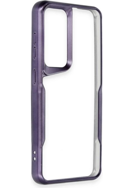 Samsung Galaxy A15 4g Kılıf Boyi Silikon Kapak - Derin Mor Bstmy