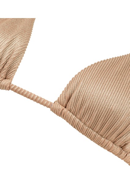Parlak Dokulu Üçgen Bikini Seti IS1250038029265