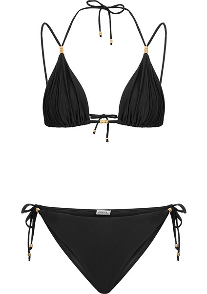 Minimal Aksesuarlı Üçgen Bikini Seti IS1250038022001