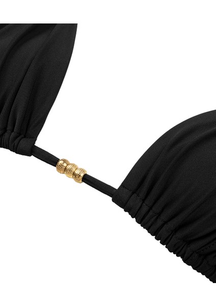 Minimal Aksesuarlı Üçgen Bikini Seti IS1250038022001
