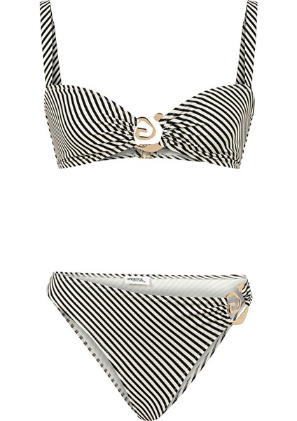 Sarmal Metal Aksesuarlı Bikini Seti IS1250038027018