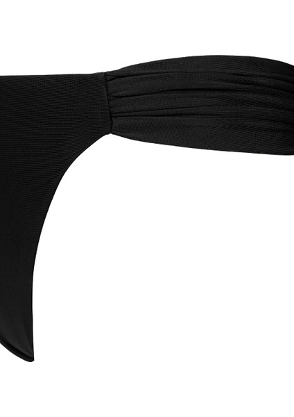 Kalın Askılı ve Büzgülü Bikini Seti IS1250038021001 indirimleri