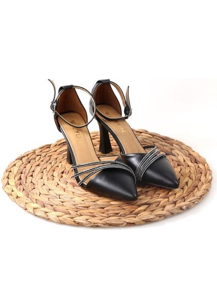 Wzy 02816 8,5 cm Topuklu Kadın Stiletto Ayakkabı