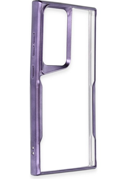 Samsung Galaxy S24 Ultra Kılıf Boyi Silikon Kapak - Derin Mor Bstmy fiyatları