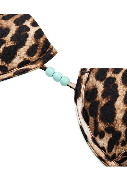 Leopar Desen Bikini Seti IS1250038031074