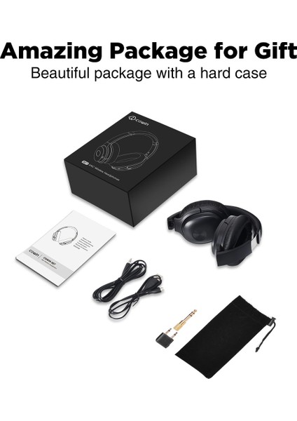 Cowin Se7 Double Anc Wireless 5.0 Bluetooth Aptx Qualcomm Aptx Aktif Gürültü Engelleme Kulak Üstü Kulaklık Aux-In Girişli 40SAAT Çalma Süreli modelleri