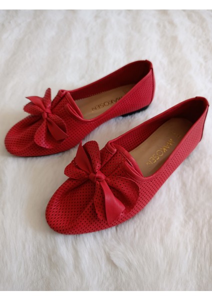 Kadın Hakiki Deri 34-42 Numara Babet modelleri