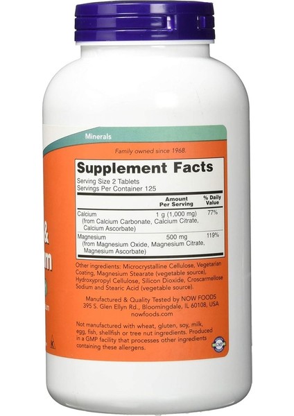 Foods Kalsiyum Magnezyum 250 Tablet - Ithal fiyatları