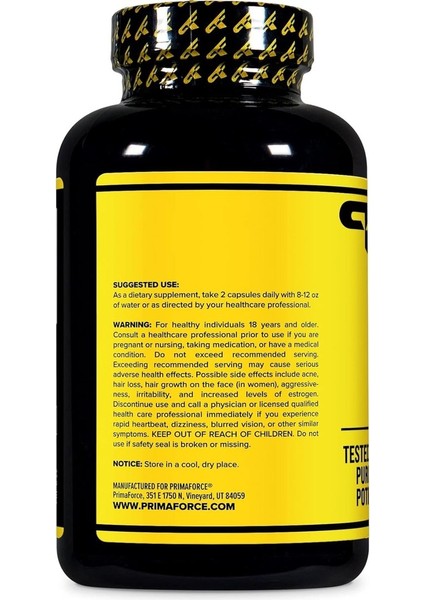 Primaforce hmb B-Hydroxy B-Methylbutyrate 1000 mg 180 Kapsül