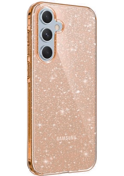 Samsung Galaxy A14 4g Kılıf Glow Kapak - Turuncu Bstmy