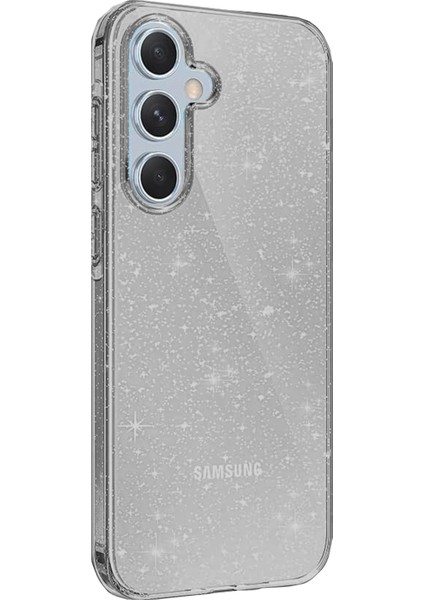 Samsung Galaxy A54 5g Kılıf Glow Kapak - Siyah Bstmy