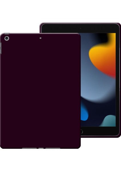 Apple iPad 7 / 8 / 9 Nesil 10,2 Inç Uyumlu Rubber Yıkanabilir Silikon Kılıf