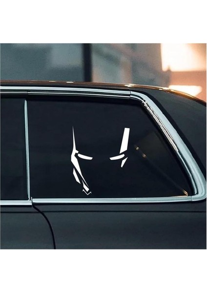 Iron Man Sticker Demir Adam Reflektörlü Sticker Ironman Yapıştırma