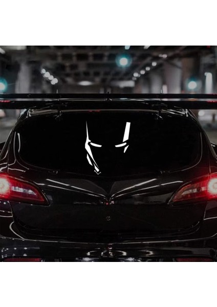 Iron Man Sticker Demir Adam Reflektörlü Sticker Ironman Yapıştırma