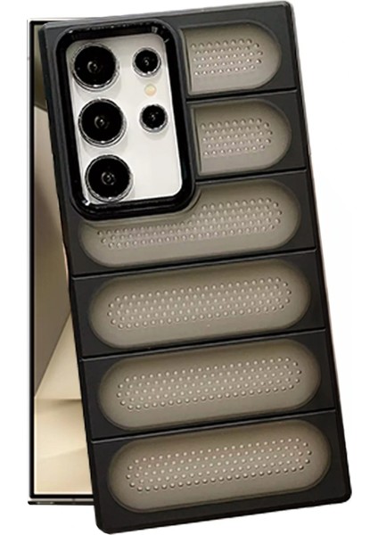 Samsung Galaxy S24 Ultra Kılıf Airmax Silikon Kapak - Siyah Bstmy