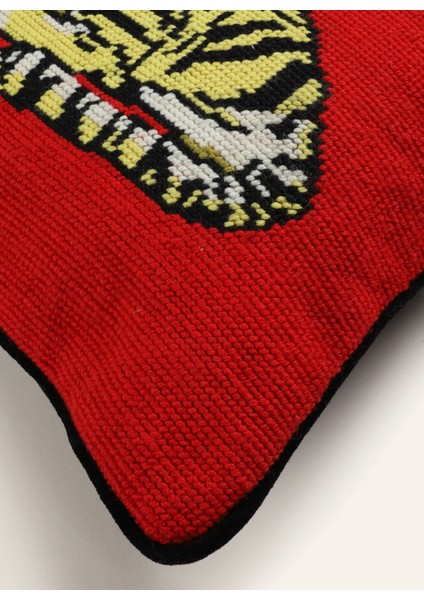 Safarı Dekoratif Yastık 30X50 Cm, El Işlemeli Kaplan Desenli, Daun Dolu fiyatları