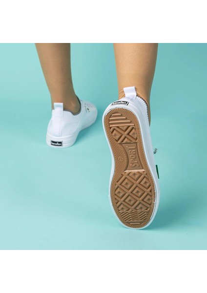 Bnetton BNİ-10233 Ithal Esnek Keten Sneakers Kadın Ayakkabı fırsatları