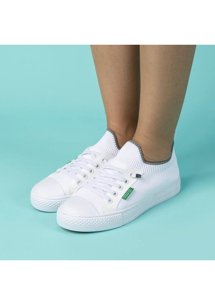 Bnetton BNİ-10233 Ithal Esnek Keten Sneakers Kadın Ayakkabı indirimleri