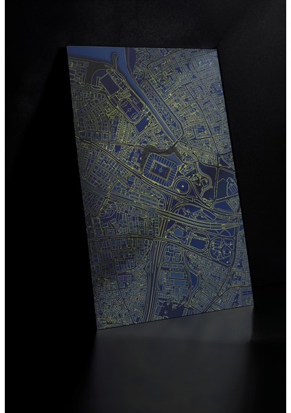 Metal Poster Fenerbahçe Şükrü Saraçoğlu Spor Kompleksi Ülker Stadyumu - Dekoratif Metal Poster - Hediyelik Metal Poster fiyatları