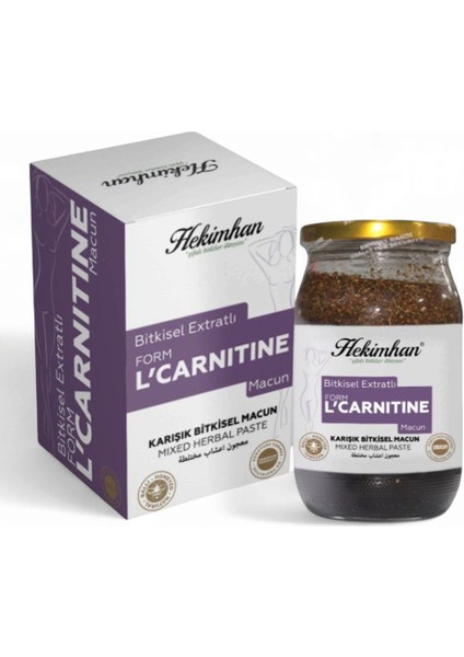 Bitkisel Extratlı Form L'carnitine Macun 420 gr Koruyucu Içermez