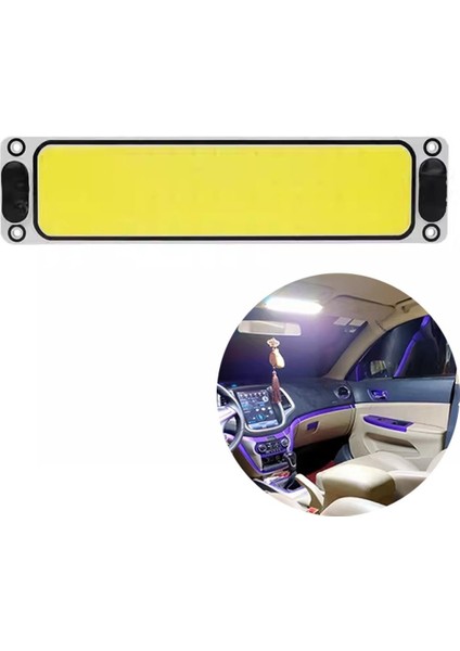 Powermaster PM-26420 12-24V Dc 108 Cob LED 60X250MM Lamba Oto Araç Tır Lambası LED Aydınaltma