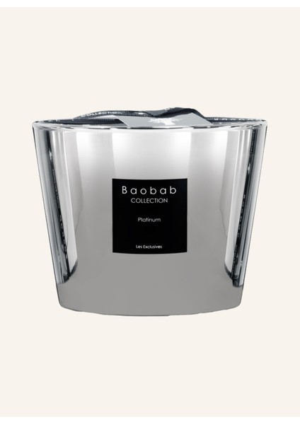 Platinum Kokulu Mum, 500 Gr, 60 Saat Süre 4 Fitil Amber Misk Greyfurt