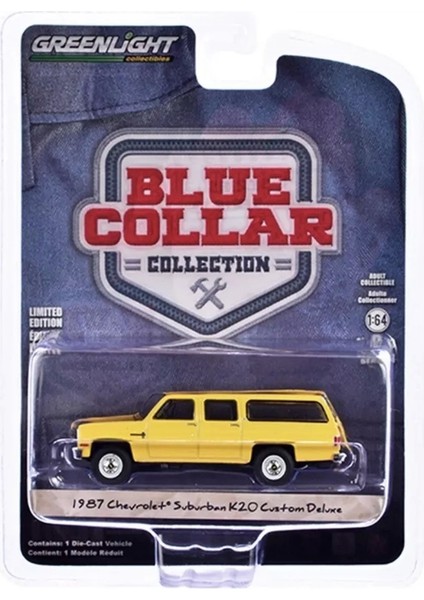 1/64 Blue Collar Collection Series 13- 1987 Chevy Suburban K20