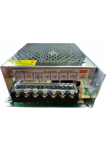 12 Volt 16,5 Amper Kamera ve LED Trafosu ( Monofaze )