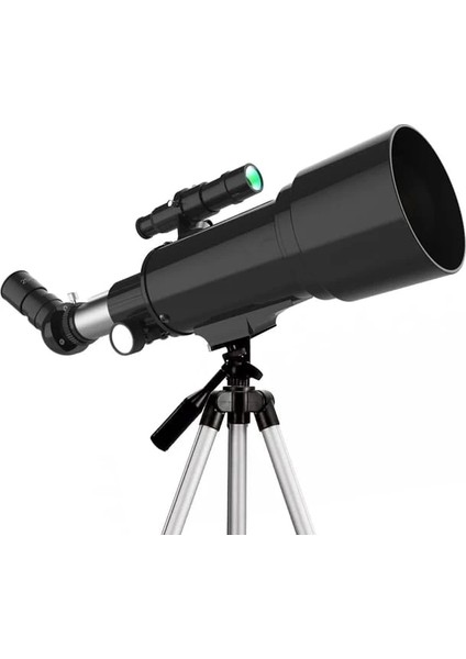 400X70MM Açıklıklı Refrakter Teleskoplar (15X150X), Telefon Adaptörlü Reflex