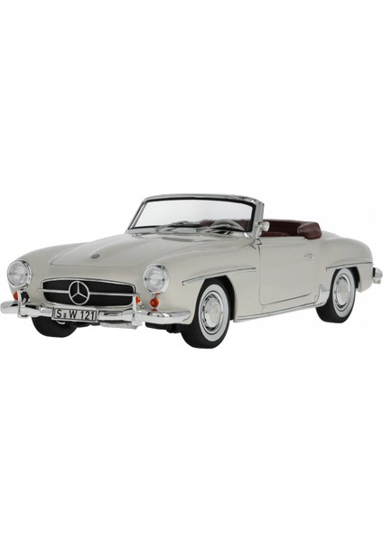 Diecast Orjinal Mercedes-Benz Lisanslı 190 Sl Roadster W 121 (1954-1963) 1:18 Ölçek