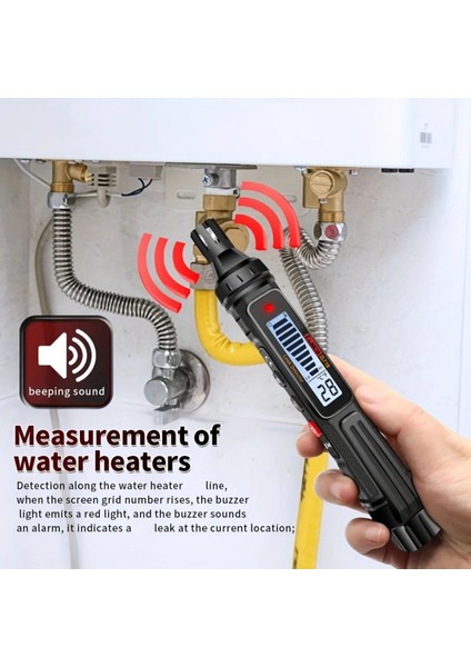 Soğutucu Yanıcı Gaz Kaçak Dedektörü Seviye Alarmlı "cfc-Hcfc-Hfc"