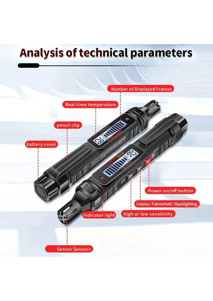 Soğutucu Yanıcı Gaz Kaçak Dedektörü Seviye Alarmlı "cfc-Hcfc-Hfc" fırsatları