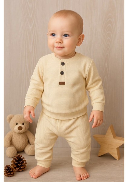 2' Li Erkek Bebek Takım % 100 Pamuk