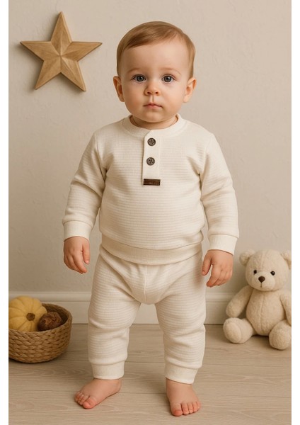 2' Li Erkek Bebek Takım % 100 Pamuk