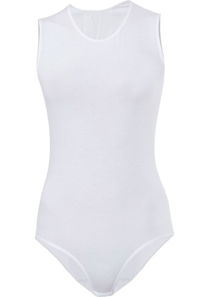Likralı Bayan 0 Yaka 0 Kol Body 4759