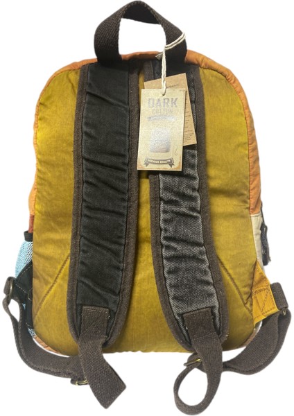 Vintage Salaş Yıkama Kumaş Disayn Günlük Gezi Okul Sırt Çantası 30cmX40cm fırsatları