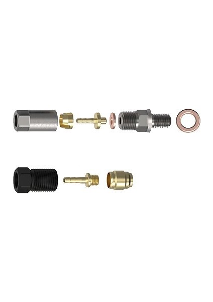 Ezmtb Sram Avid Hidrolik Fren Hortum Ucu Soketi Hidrolik Montaj Kiti