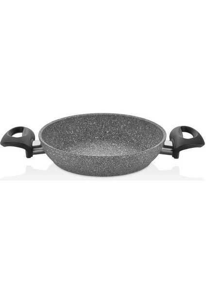 Granit Sahan 24 cm Sahan Cam Kapaklı