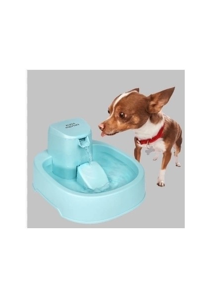 Rozer Aqusafe Otomatik Kedi Köpek Su Pınarı Su Çeşmesi Ultra Sessiz 2,5 Lt Su Şelalesi Kedi Pınarı XWWAS01MG-EU